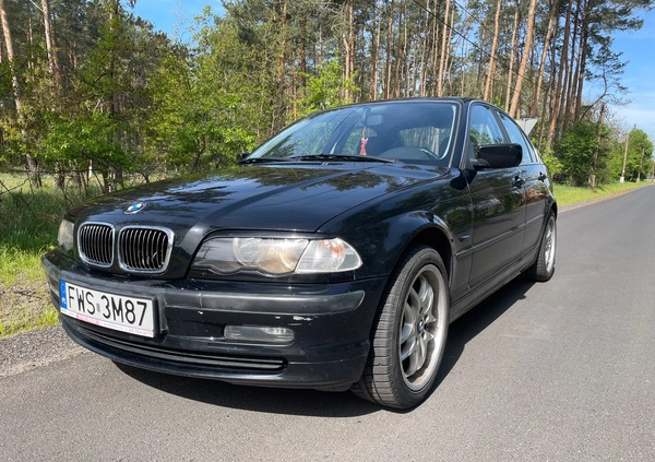 BMW Seria 3 cena 7000 przebieg: 225698, rok produkcji 1999 z Sława małe 67